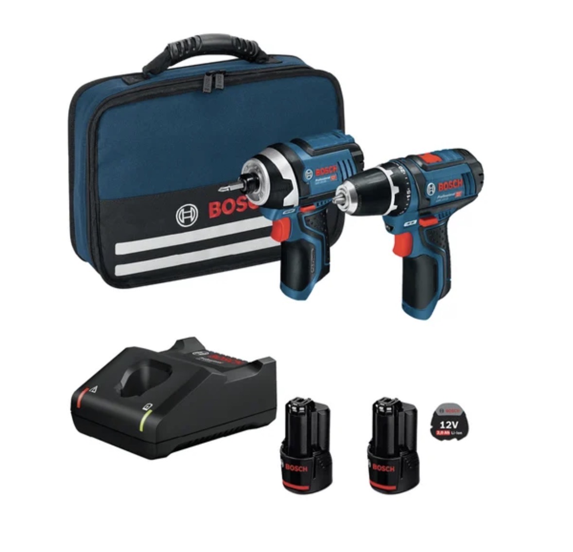 Bosch 12V Professional 2 Piece Combo Kit - 0615990L1G